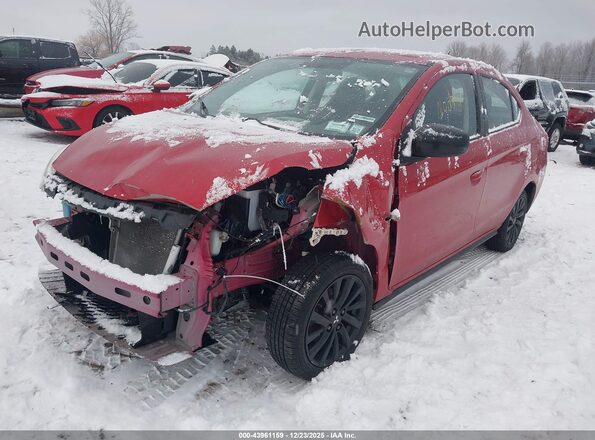 ML32F4FJ8LHF01227 2020 MITSUBISHI MIRAGE G4 Red Передня ліва чверть