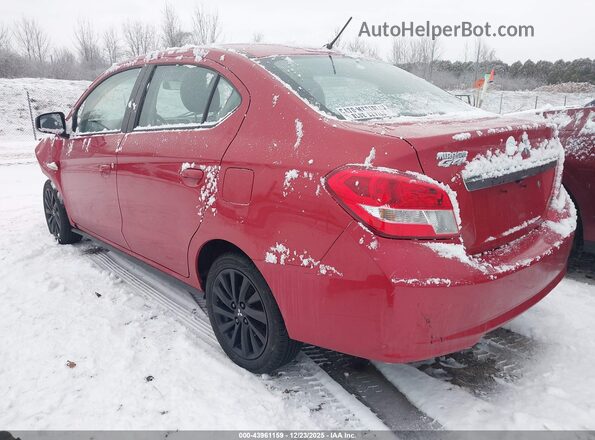 ML32F4FJ8LHF01227 2020 MITSUBISHI MIRAGE G4 Red Задня ліва чверть
