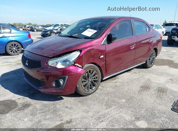 ML32F4FJ8LHF05777 2020 MITSUBISHI MIRAGE G4 Бордовый 