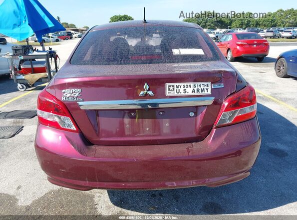 ML32F4FJ8LHF05777 2020 MITSUBISHI MIRAGE G4 Бордовый 