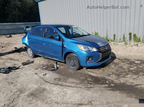 ML32FUFJ0PHF04760 2023 MITSUBISHI MIRAGE Blue Przód prawy