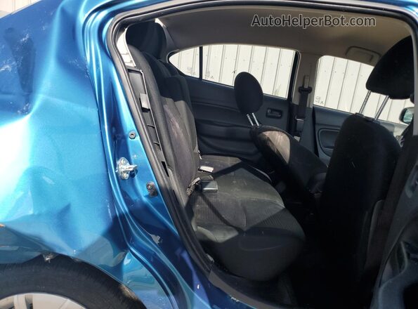 ML32FUFJ0PHF04760 2023 MITSUBISHI MIRAGE Blue Widok tylnych siedzeń
