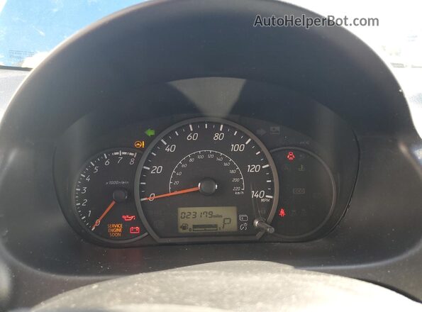 ML32FUFJ0PHF04760 2023 MITSUBISHI MIRAGE Blue Widok zestawu wskaźników
