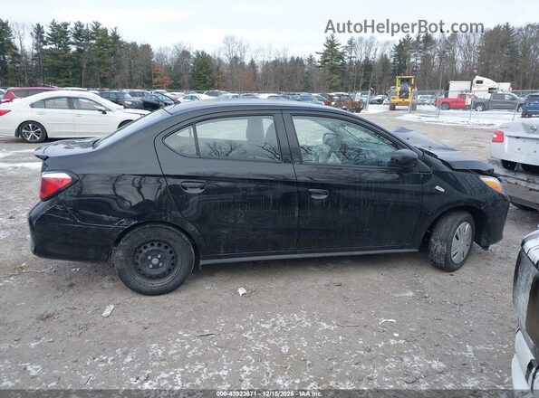 ML32FUFJ2MHF01371 2021 MITSUBISHI MIRAGE G4 Black Widok wnętrza z tyłu