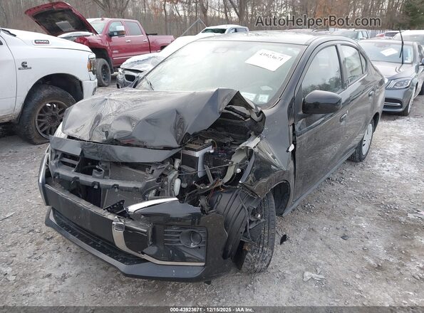 ML32FUFJ2MHF01371 2021 MITSUBISHI MIRAGE G4 Black Widok z przodu