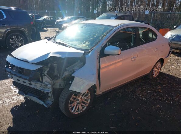 ML32FUFJ2PHF00368 2023 MITSUBISHI MIRAGE G4 White Vista tres cuartos delantera izquierda