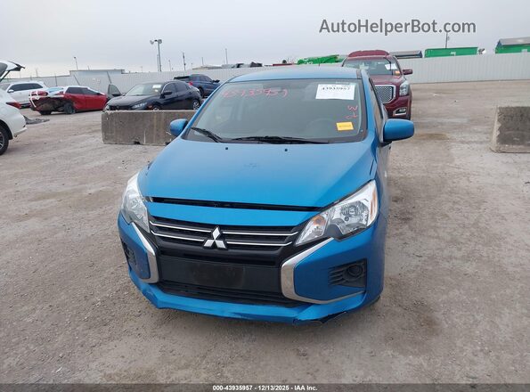 ML32FUFJ4PHF04616 2023 MITSUBISHI MIRAGE G4 Blue Widok wnętrza z tyłu