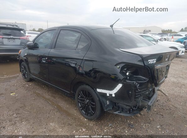 ML32FUFJ4RHF02836 2024 MITSUBISHI MIRAGE G4 Black Задня ліва чверть