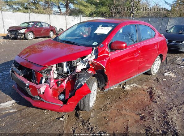 ML32FUFJ4RHF07597 2024 MITSUBISHI MIRAGE G4 Red Передня ліва чверть