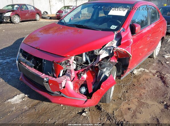 ML32FUFJ4RHF07597 2024 MITSUBISHI MIRAGE G4 Red Вид спереду