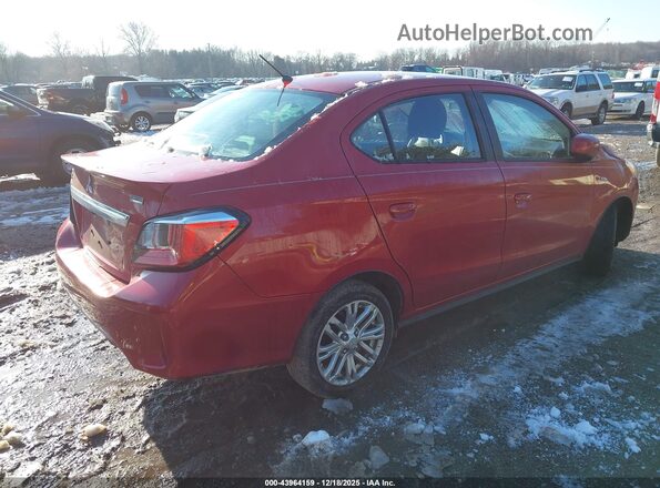 ML32FUFJ4RHF07597 2024 MITSUBISHI MIRAGE G4 Red Задня права чверть