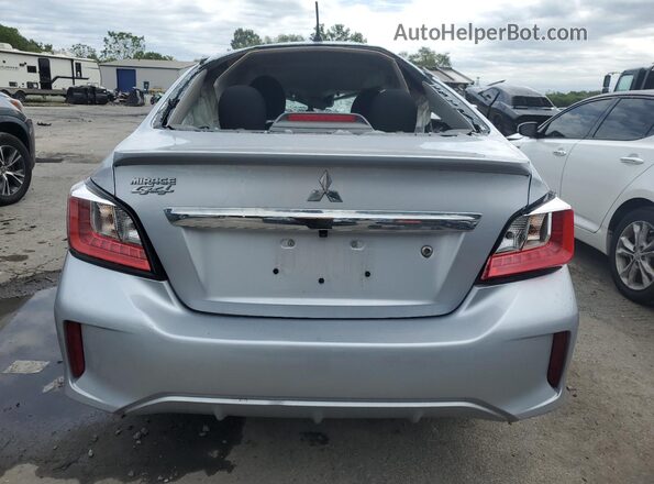 ML32FUFJ6PHF01944 2023 MITSUBISHI MIRAGE Серебряный Вид сзади