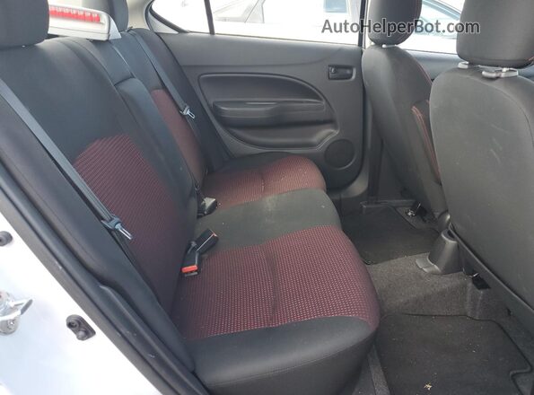 ML32FUFJ7RHF04466 2024 MITSUBISHI MIRAGE White Вид задніх сидінь