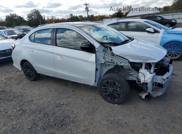 ML32FUFJ7RHF04466 2024 MITSUBISHI MIRAGE White Передня права чверть