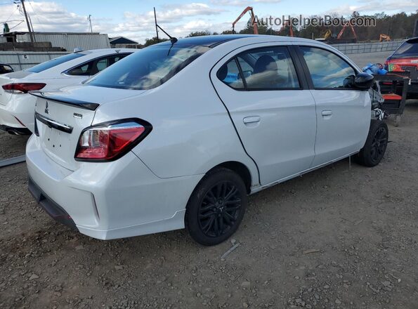 ML32FUFJ7RHF04466 2024 MITSUBISHI MIRAGE White Задня права чверть