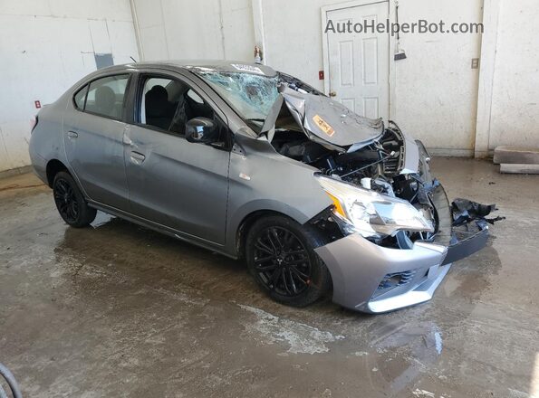 ML32FUFJ9NHF05242 2022 MITSUBISHI MIRAGE Gray Delantero derecho