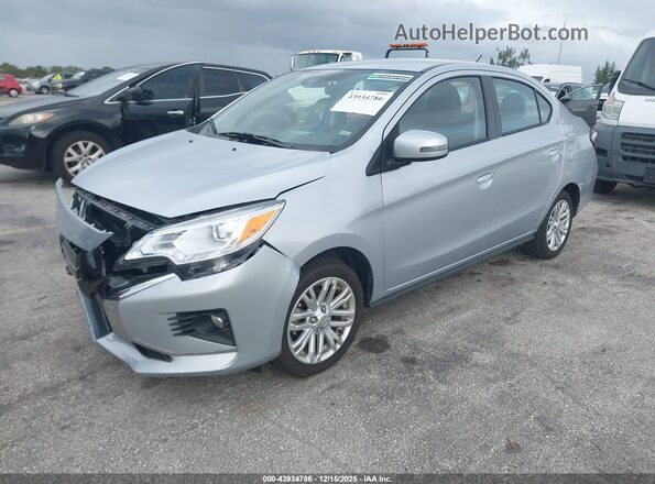 ML32FVFJ5RHF20090 2024 MITSUBISHI MIRAGE G4 Silver Vista tres cuartos delantera izquierda