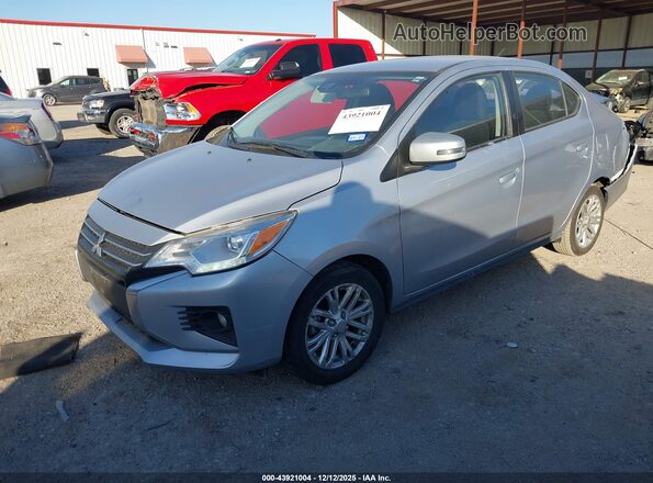 ML32FVFJ9RHF14650 2024 MITSUBISHI MIRAGE G4 Silver Առջևի ձախ երեք քառորդ տեսարան