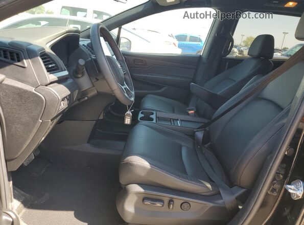 5FNRL6H77RB063677 2024 HONDA ODYSSEY Black Vista interior delantera