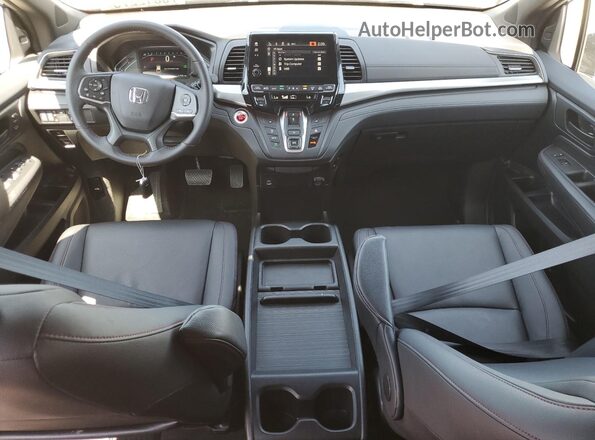 5FNRL6H77RB063677 2024 HONDA ODYSSEY Black Vista del salpicadero