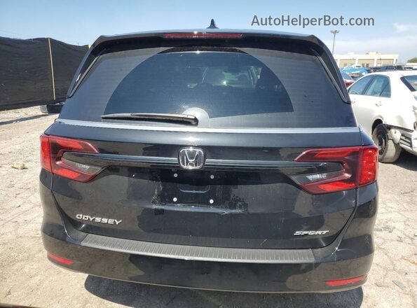5FNRL6H77RB063677 2024 HONDA ODYSSEY Black Vista trasera