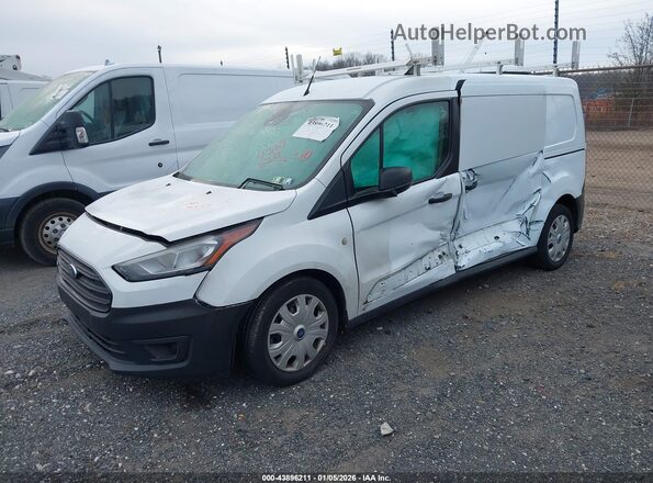 NM0LS7E22L1474764 2020 FORD TRANSIT CONNECT White Vista tres cuartos delantera izquierda