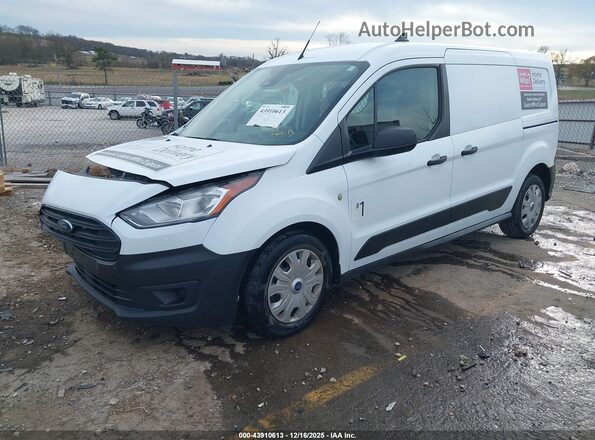 NM0LS7E23L1450456 2020 FORD TRANSIT CONNECT White Առջևի ձախ երեք քառորդ տեսարան