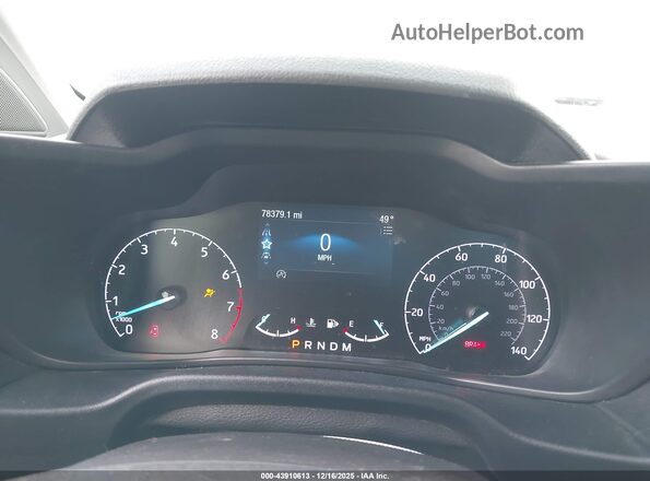 NM0LS7E23L1450456 2020 FORD TRANSIT CONNECT White Հետևի նստատեղերի տեսք