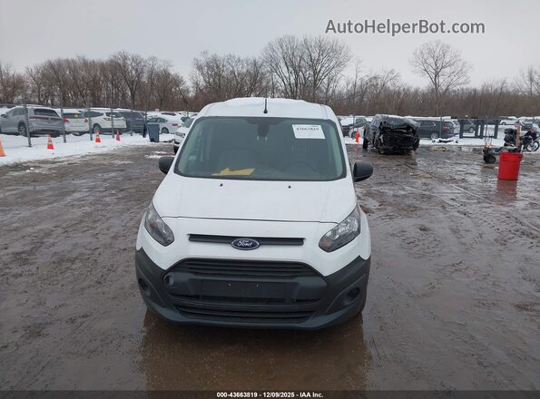 NM0LS7E71J1348243 2018 FORD TRANSIT CONNECT White Սարքավորումների վահանակի տեսք