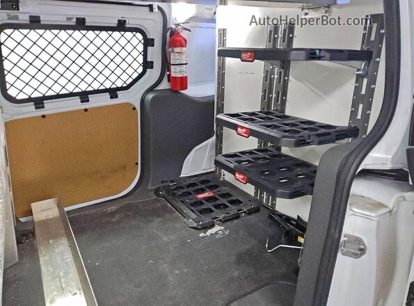 NM0LS7S21N1525890 2022 FORD TRANSIT White Rear seats view