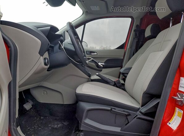 NM0LS7T2XN1542069 2022 FORD TRANSIT Red Widok wnętrza z przodu