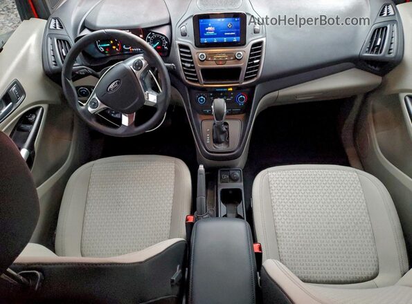 NM0LS7T2XN1542069 2022 FORD TRANSIT Red Widok deski rozdzielczej