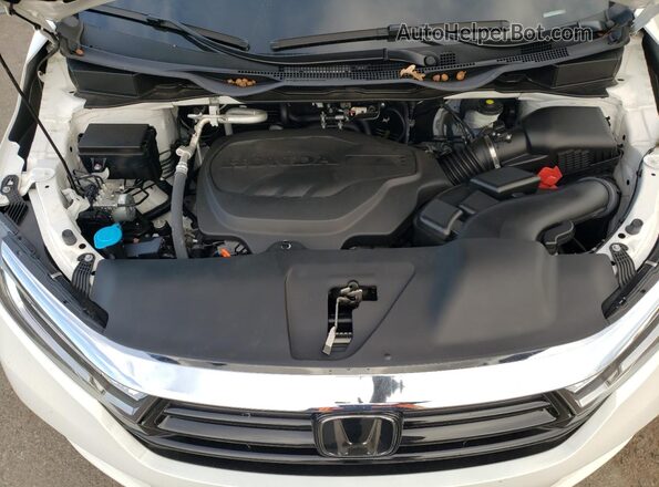 NY77525 2024 HONDA ODYSSEY White Vista del compartimento del motor