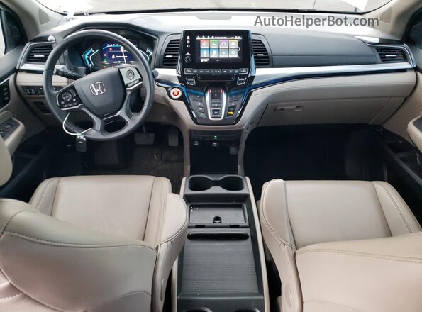 NY77525 2024 HONDA ODYSSEY White Vista del salpicadero