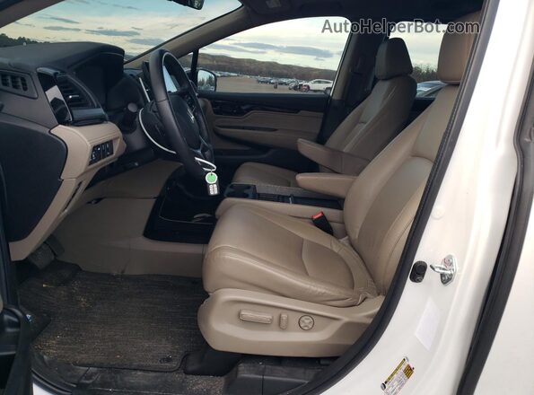 NY77525 2024 HONDA ODYSSEY White Vista interior delantera