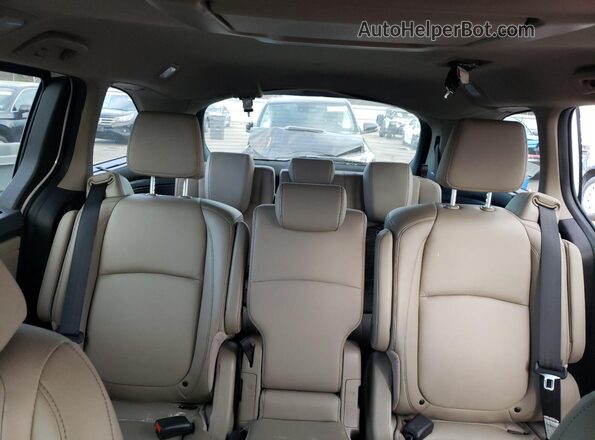 NY77525 2024 HONDA ODYSSEY White Vista de los asientos traseros