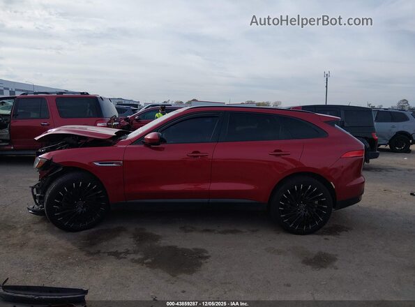 SADCJ2BV6HA893266 2017 JAGUAR F-PACE Red 360 interior view