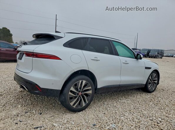 SADCJ2EU9MA667333 2021 JAGUAR F-PACE White Задня права чверть