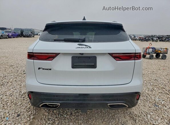 SADCJ2EU9MA667333 2021 JAGUAR F-PACE White Вид ззаду