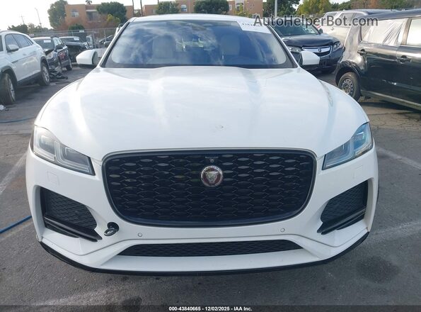 SADCJ2EX1MA665375 2021 JAGUAR F-PACE White Սալոնի հետևի տեսք
