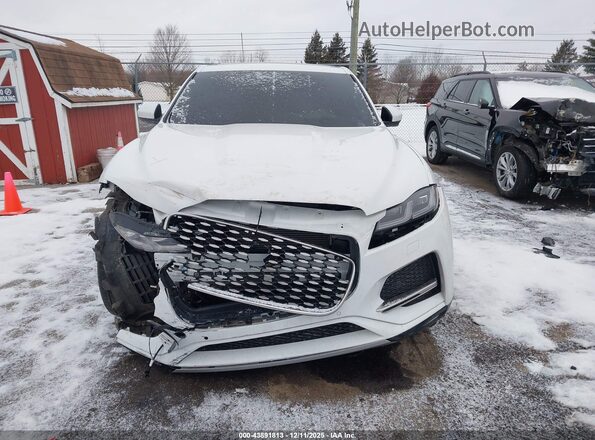 SADCJ2EX3PA712152 2023 JAGUAR F-PACE White Widok zestawu wskaźników