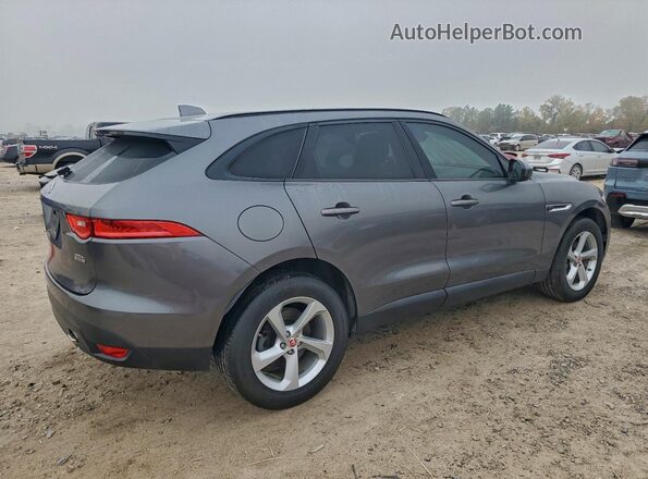 SADCJ2FX8JA294385 2018 JAGUAR F-PACE Gray Հետևի աջ
