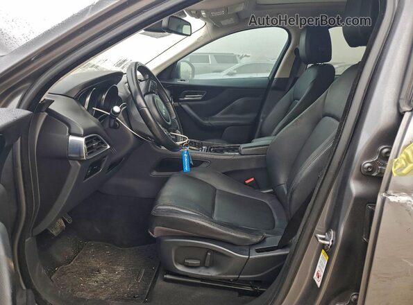 SADCJ2FX8JA294385 2018 JAGUAR F-PACE Gray Սալոնի դիմացի տեսք