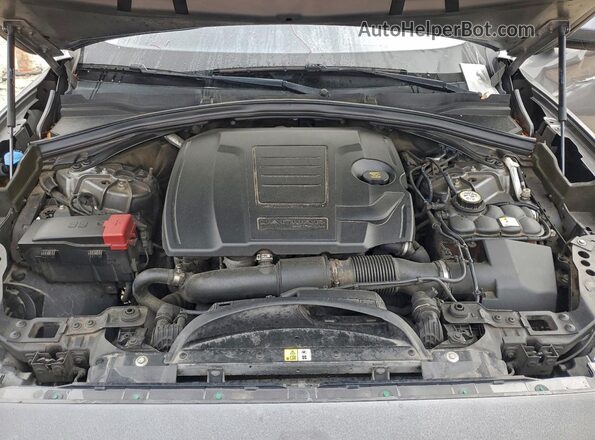 SADCJ2FX8JA294385 2018 JAGUAR F-PACE Gray Շարժիչի բաժամունքի տեսք