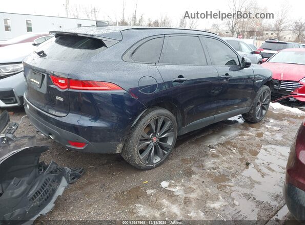 SADCK2FX0LA618588 2020 JAGUAR F-PACE Dark Blue Задня права чверть