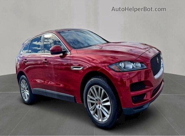 SADCK2GX4LA642987 2020 JAGUAR F-PACE Red 