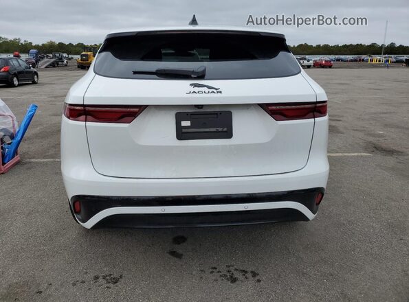 SADCT2EX6SA753829 2025 JAGUAR F-PACE White Հետևի տեսք