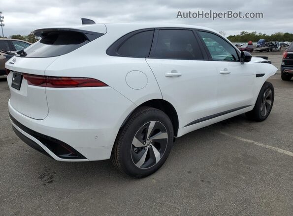 SADCT2EX6SA753829 2025 JAGUAR F-PACE White Հետևի աջ