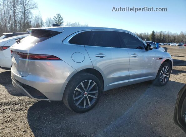 SADCT2EX9NA702264 2022 JAGUAR F-PACE Silver Tył prawy