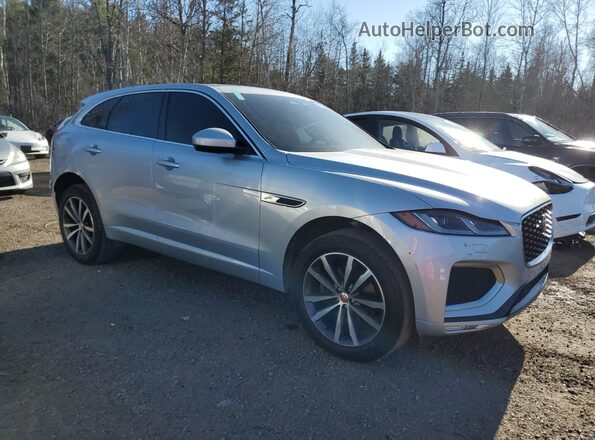 SADCT2EX9NA702264 2022 JAGUAR F-PACE Silver Przód prawy